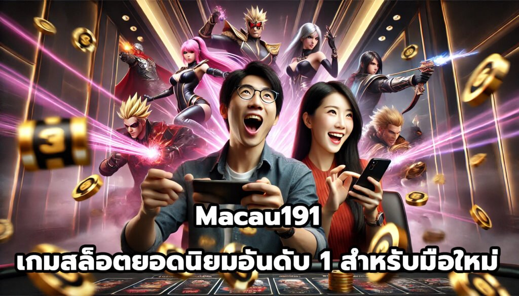 Macau191 เกมคาสิโน ยอดนิยมอันดับหนึ่ง สำหรับมือใหม่-2