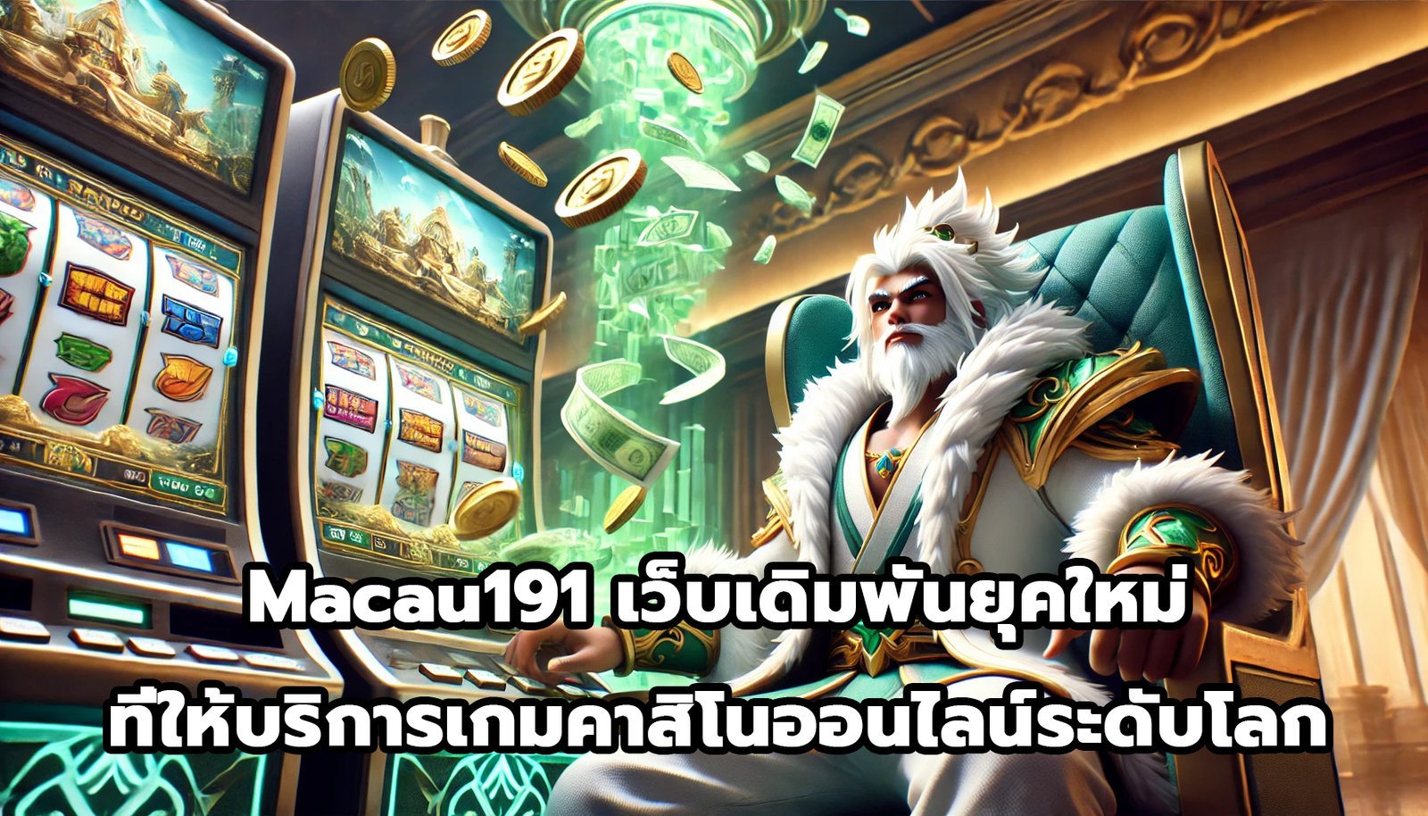 Macau191 เว็บเดิมพันยุคใหม่ที่ให้บริการเกมคาสิโนออนไลน์ระดับโลก-1