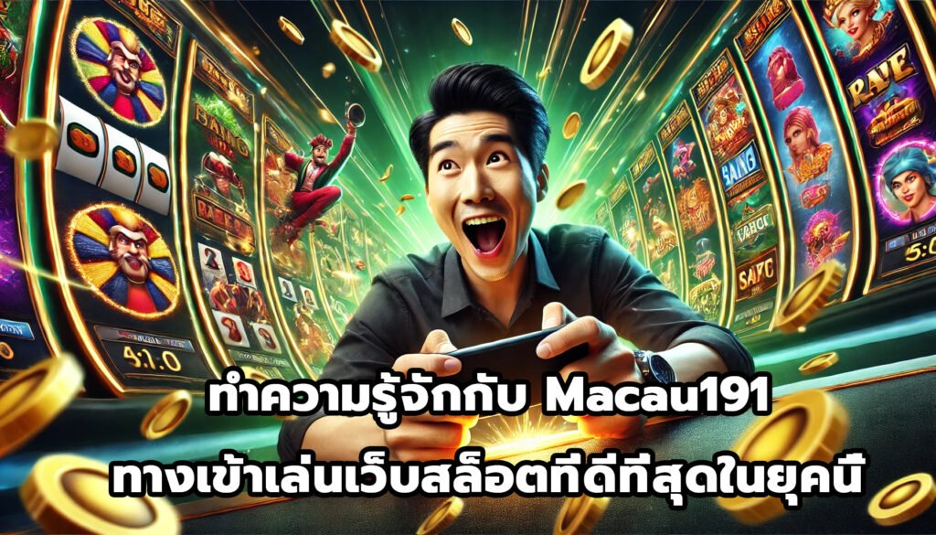 ทำความรู้จักกับ Macau191 ทางเข้าเล่น เว็บสล็อต ที่ดีที่สุดในยุคนี้-2
