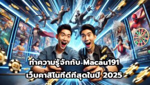 ทำความรู้จักกับ Macau191 เว็บคาสิโนที่ดีที่สุดในปี 2025-4
