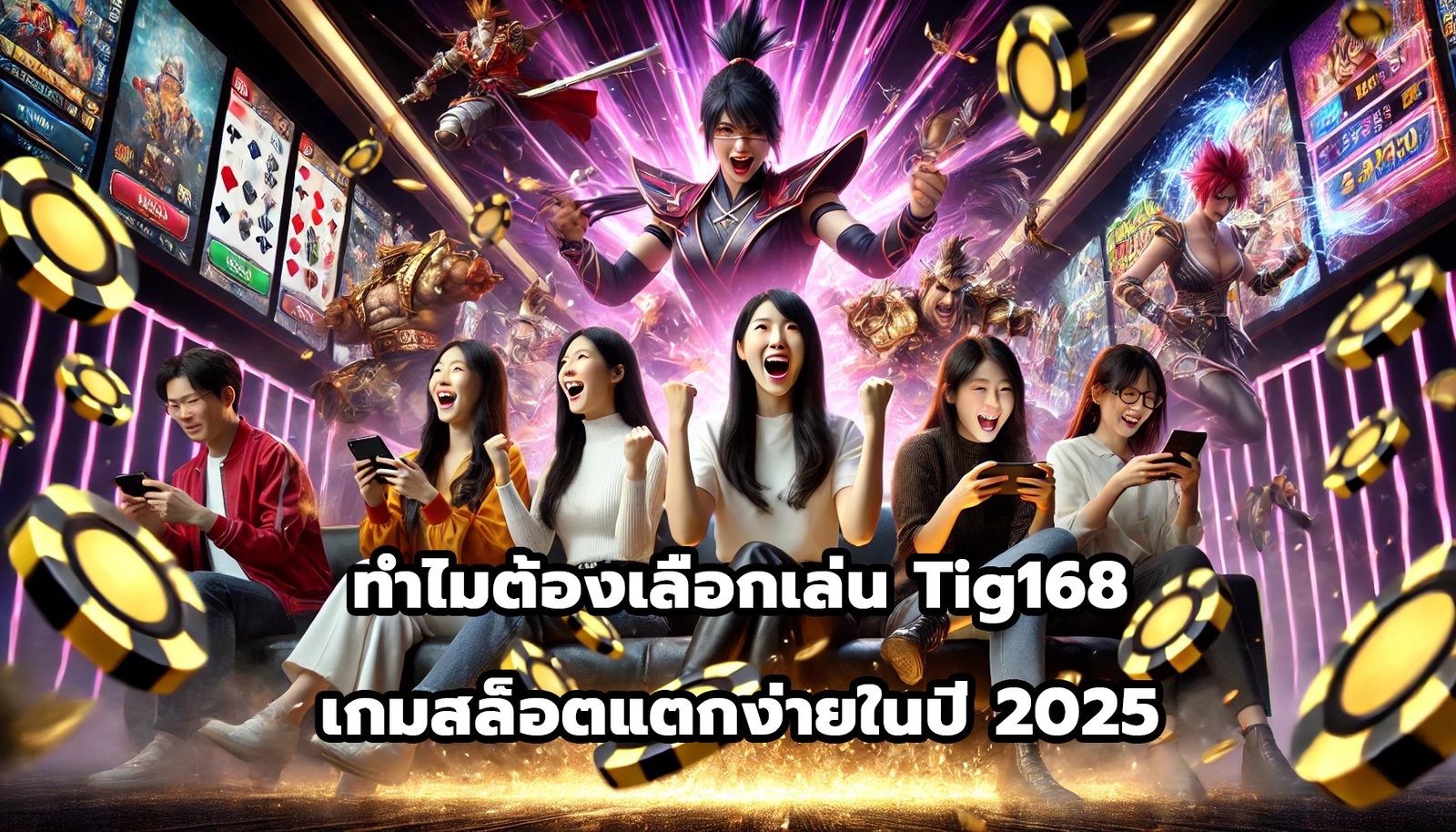 ทำไมต้องเลือกเล่น Tig168 เกมสล็อตแตกง่ายในปี 2025-12