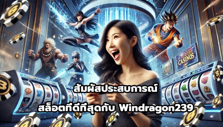 สัมผัสประสบการณ์สล็อตที่ดีที่สุดกับ Windragon239-13
